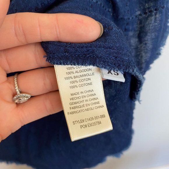 Anthropologie Cloth & Stone Denim Tunic Dress - Picture 5 of 6